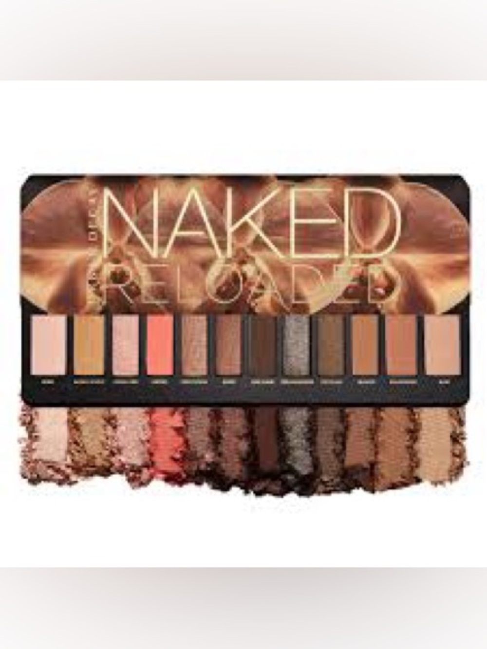 Urban Decay Naked Reloaded Eyeshadow Palette 12 Shades New in Box Rare